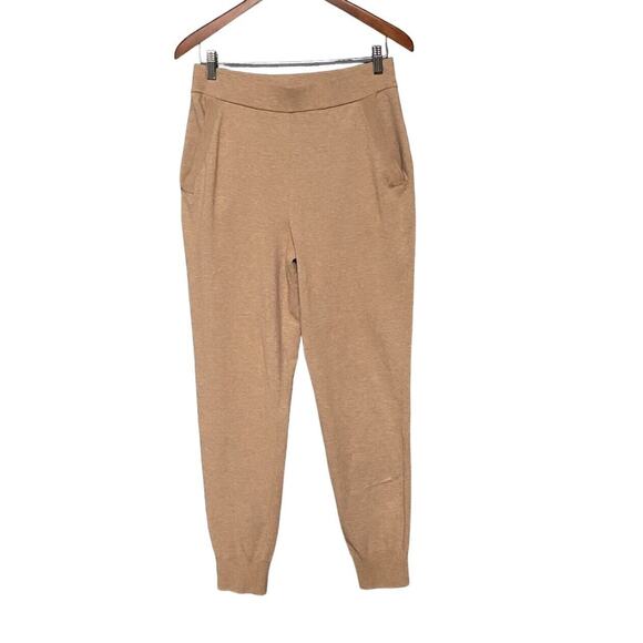 Aritzia Size M Babaton Rodin Knit Joggers in Gold Camel - Picture 5 of 13